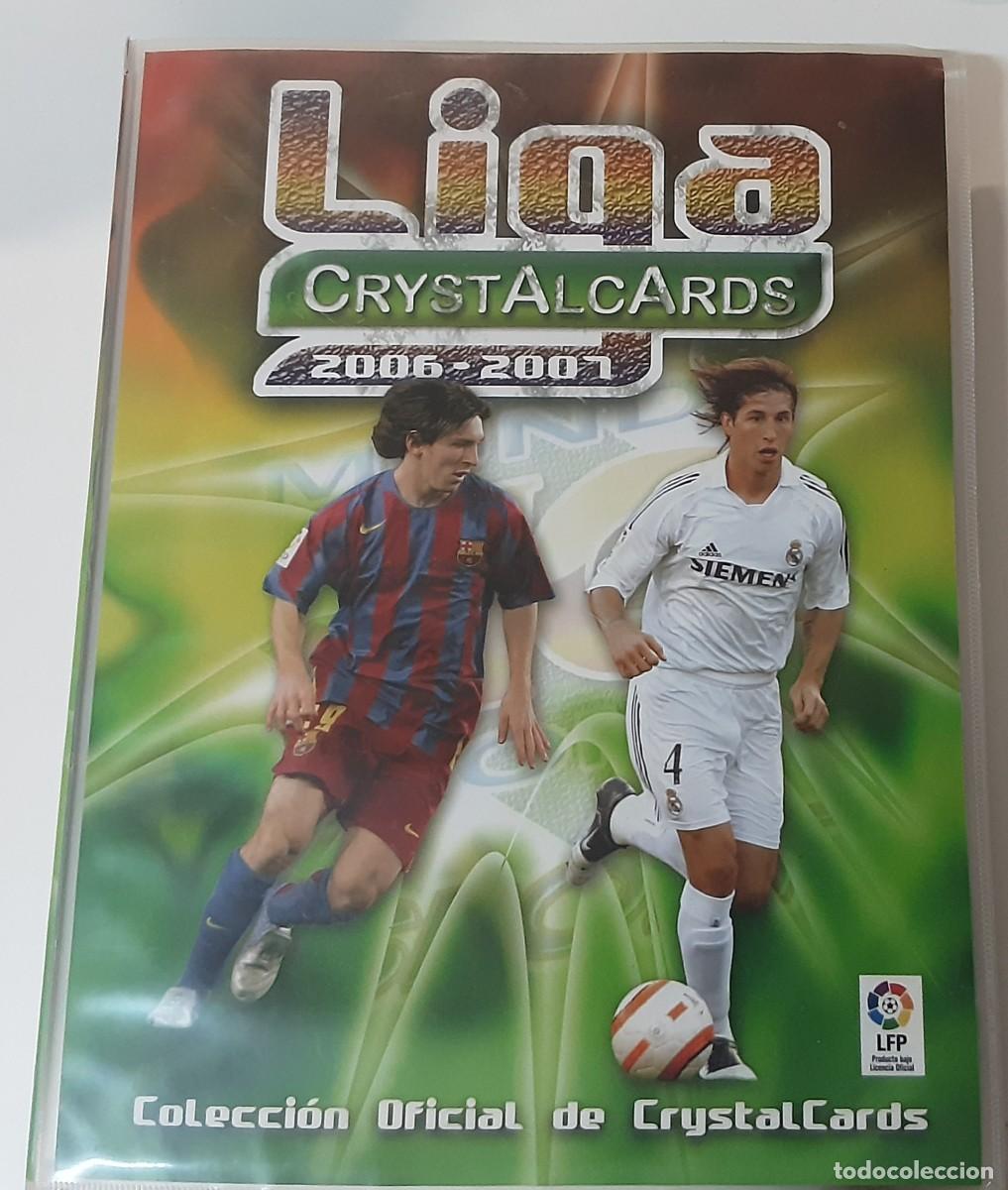 Coleccionismo &Aacute;lbumes: Album cromos la liga crystalcards 06 07
