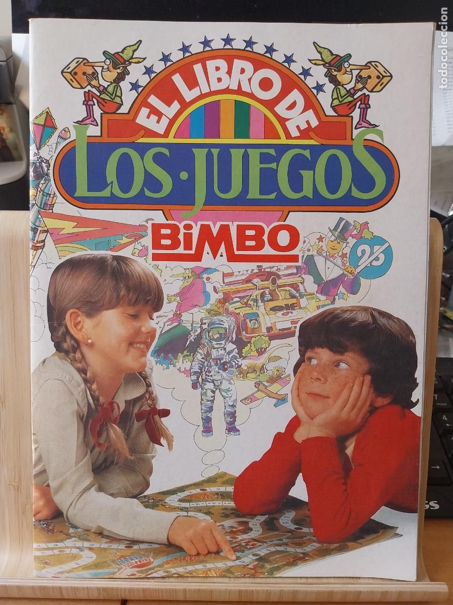 Coleccionismo &Aacute;lbumes: BIMBO LIBRO DE LOS JUEGOS ALBUM VACIO DE CROMOS BE ORIGINAL A&Ntilde;OS 70 VER FOTOS