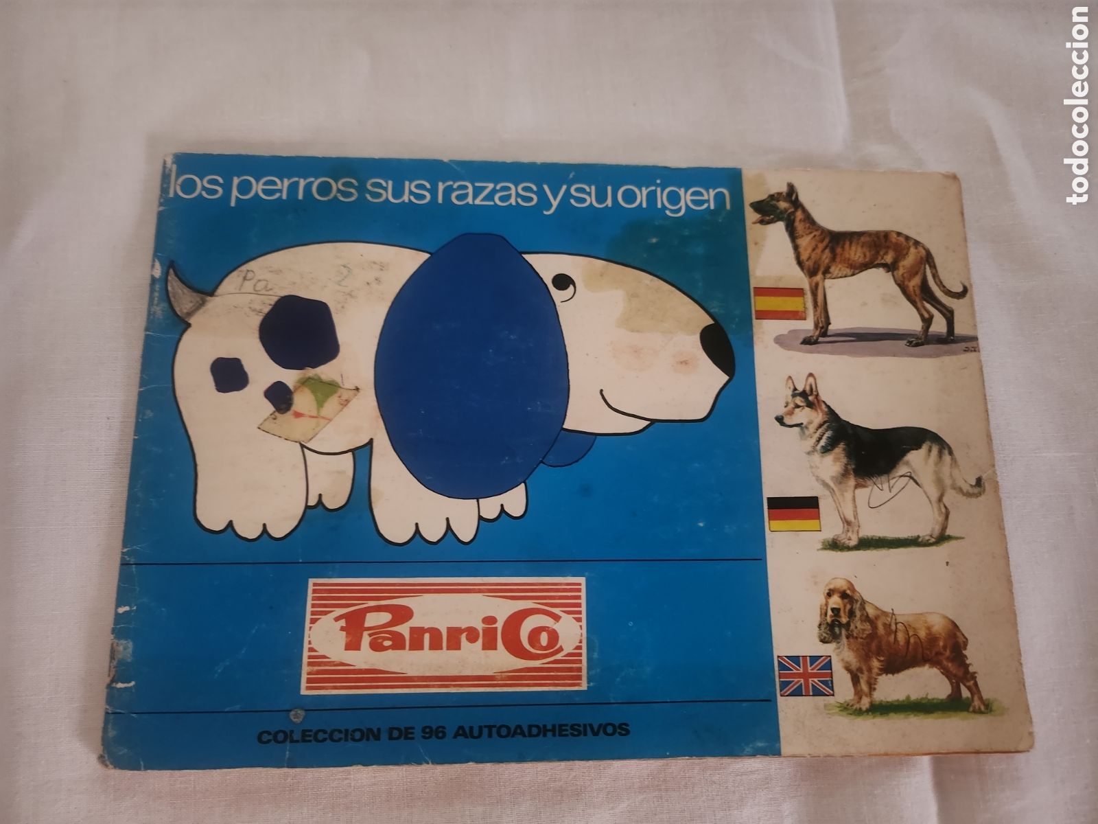 Coleccionismo &Aacute;lbumes: &Aacute;lbum cromos -los perros sus razas y su origen