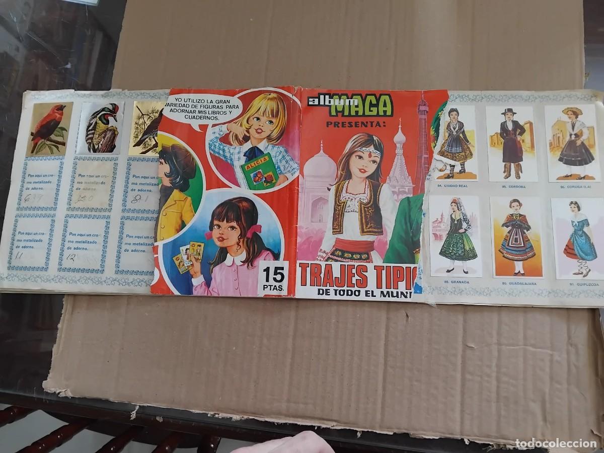 Coleccionismo &Aacute;lbumes: &Aacute;LBUM MAGA. TRAJES T&Iacute;PICOS DE TODO EL MUNDO. EDITORIAL MAGA, 1977(C/A24)
