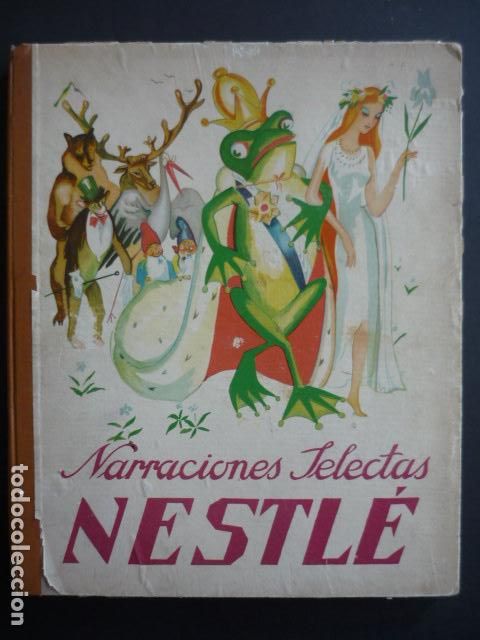 Coleccionismo &Aacute;lbumes: NARRACIONES SELECTAS NESTLE ALBUM DE CROMOS INCOMPLETO FALTAN 21 CROMOS