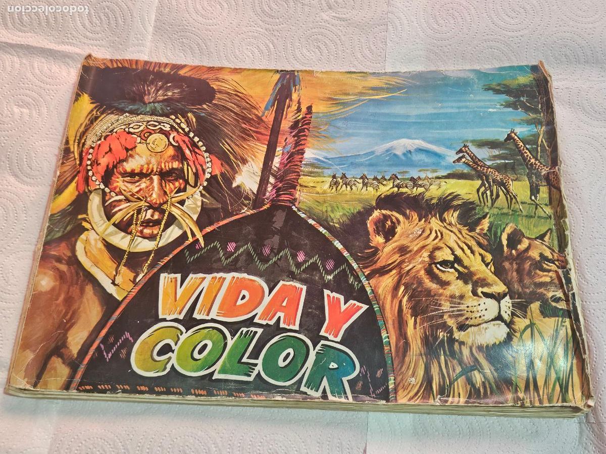 Coleccionismo &Aacute;lbumes: LOTE DE 484 CROMOS DE 507 DEL ALBUM VIDA Y COLOR 3 - LEER ANUNCIO