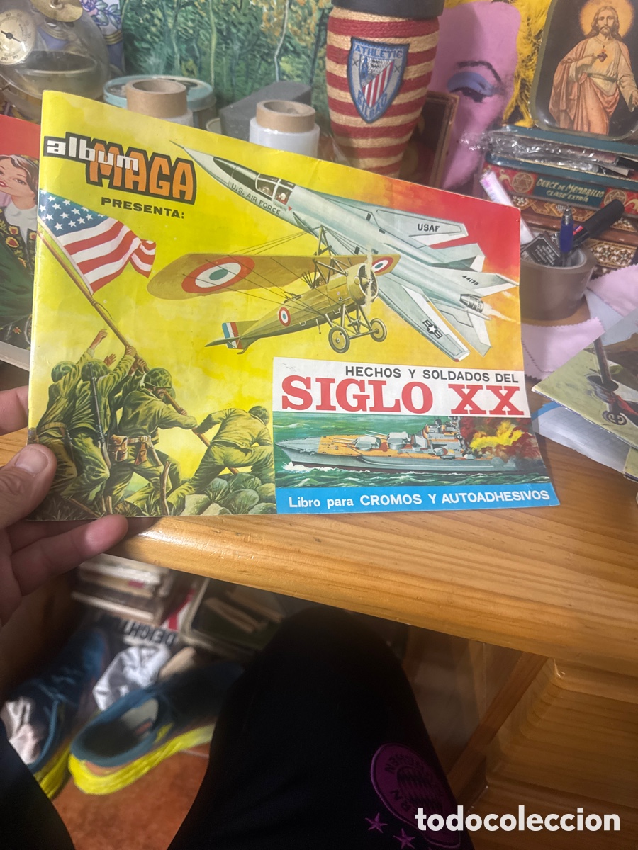 Coleccionismo &Aacute;lbumes: album maga presenta hechos y soldados del siglo XX vac&iacute;o sin usar