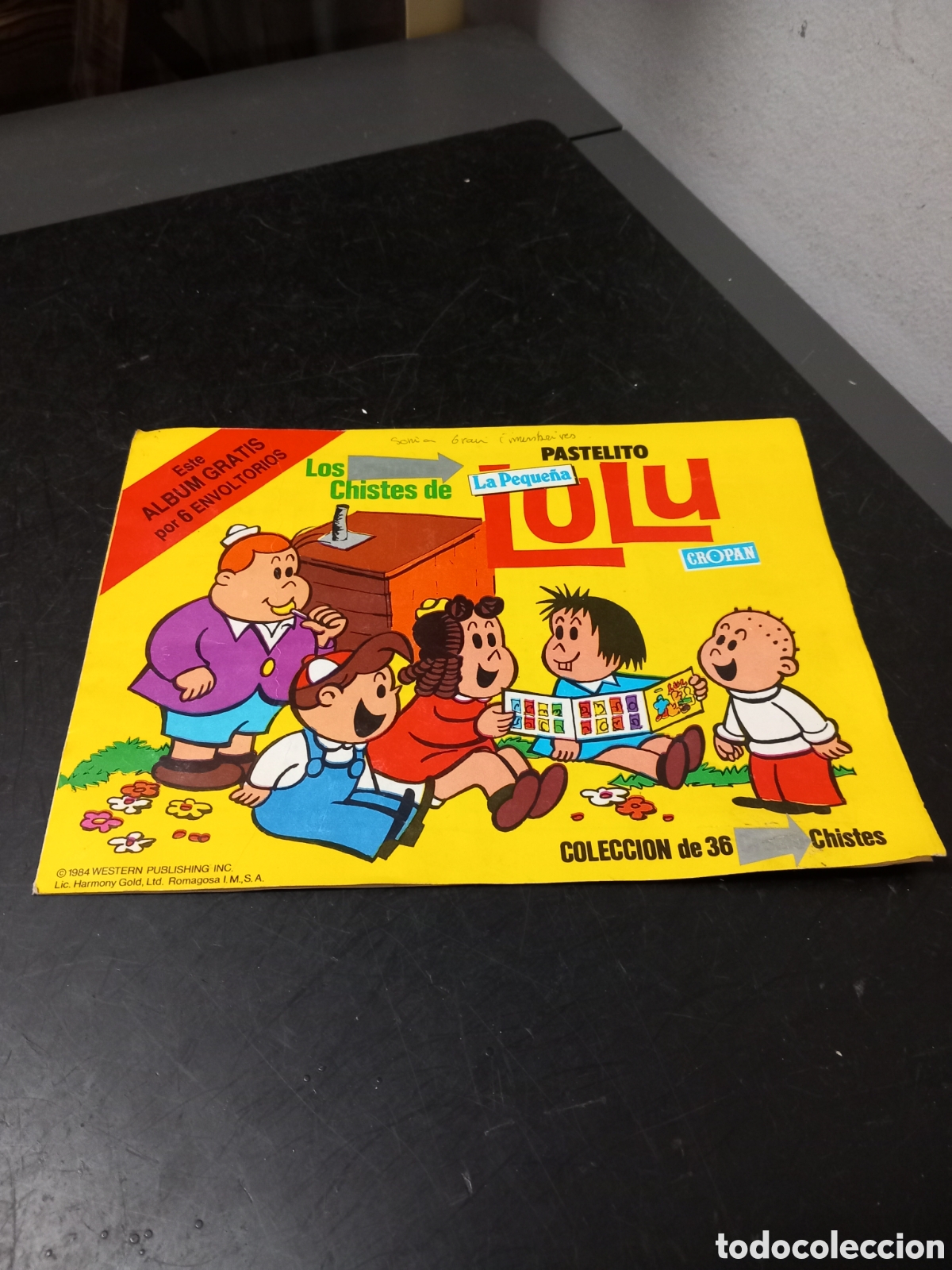 Coleccionismo &Aacute;lbumes: ANTIGUO ALBUM CROPAN LOS CHISTES DE LA PEQUE&Ntilde;A LULU COMPLETO A FALTA DE 4 ORIGINAL