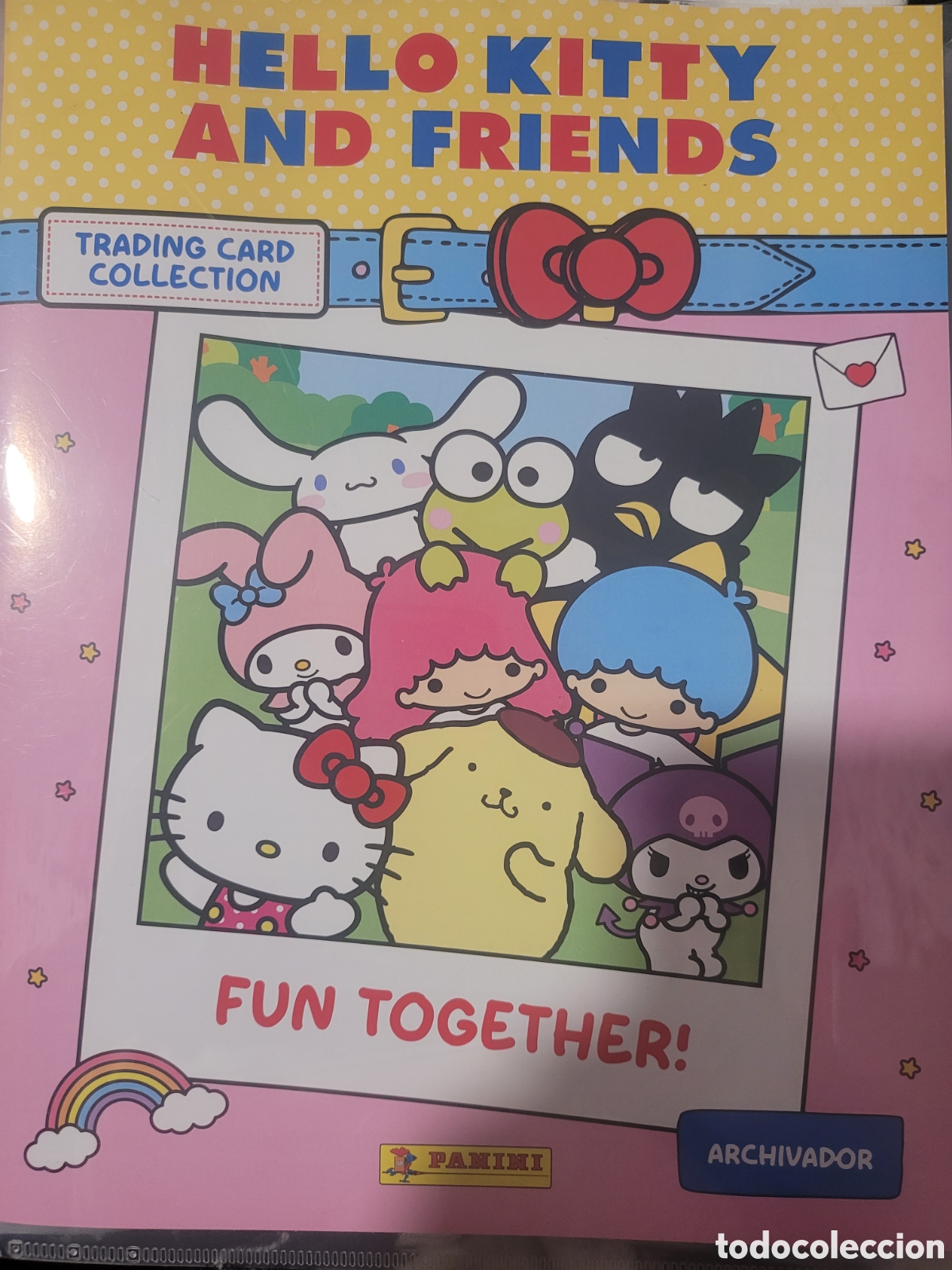 Coleccionismo &Aacute;lbumes: Cartas hello kitty panini
