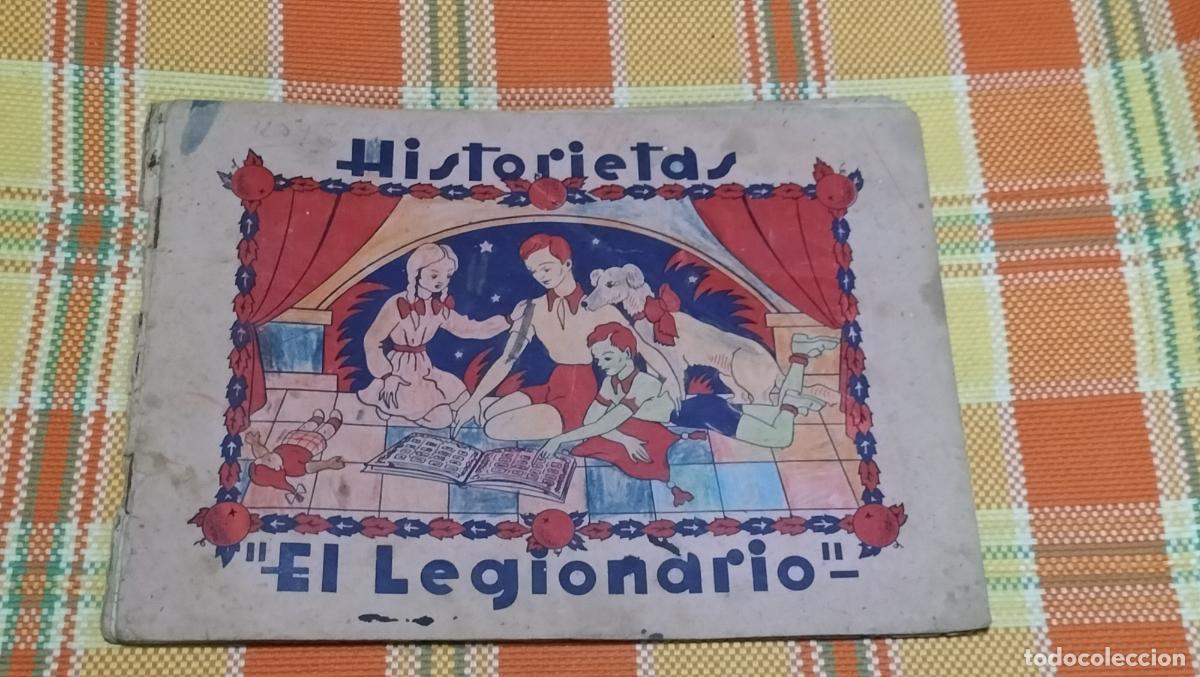 Coleccionismo &Aacute;lbumes: ANTIGUO ALBUN HISTORIETAS EL LEGONARIO