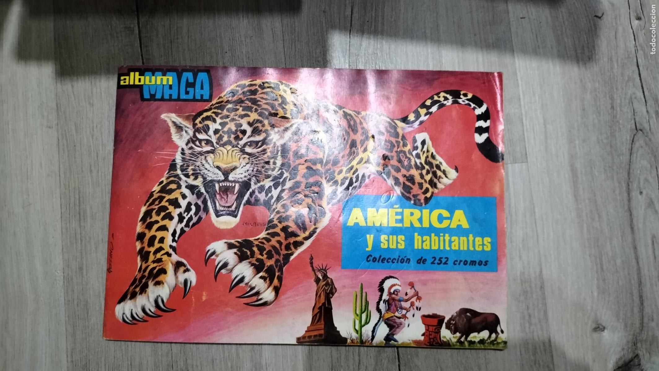 Coleccionismo &Aacute;lbumes: ALBUN AMERICA Y SUS HABITANTES