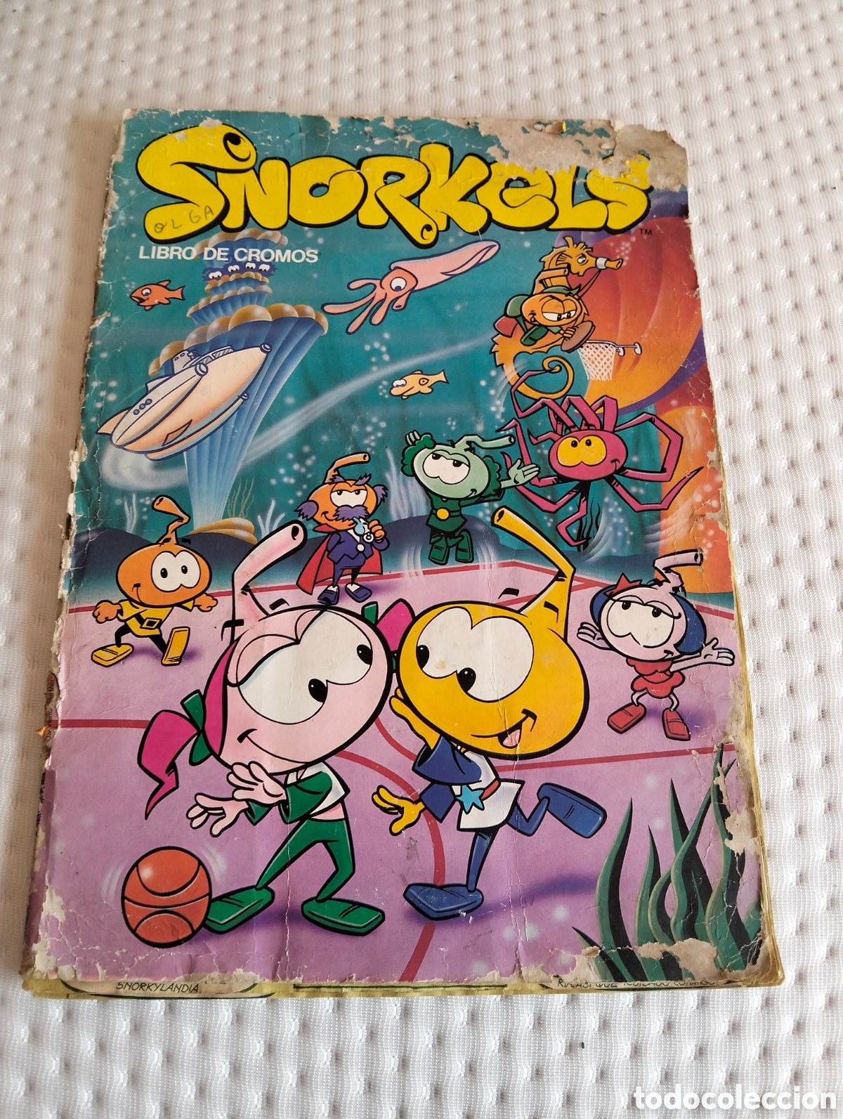 Coleccionismo &Aacute;lbumes: Album de cromos Snorkels