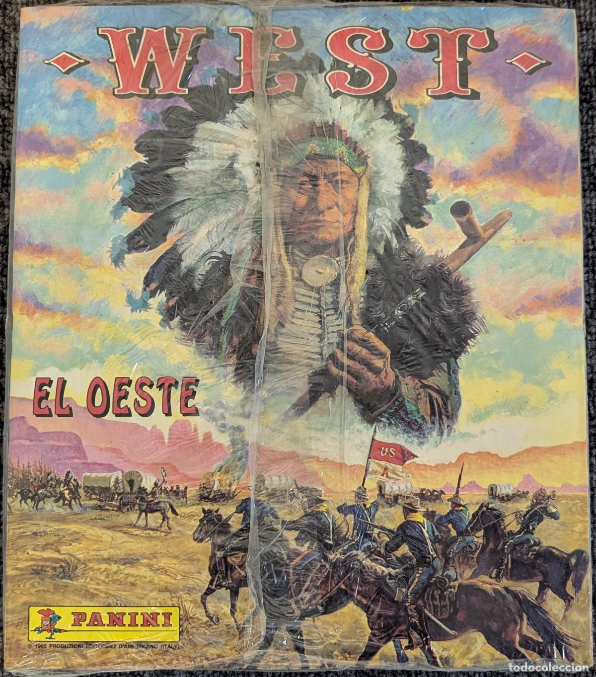 Coleccionismo &Aacute;lbumes: West - El Oeste - Panini (1993) &iexcl;Album plancha, precintado con recortables!
