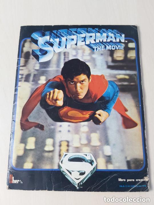 Coleccionismo &Aacute;lbumes: LOTE 128 CROMOS ALBUM SUPERMAN THE MOVIE - 1979 - PARA RECUPERAR
