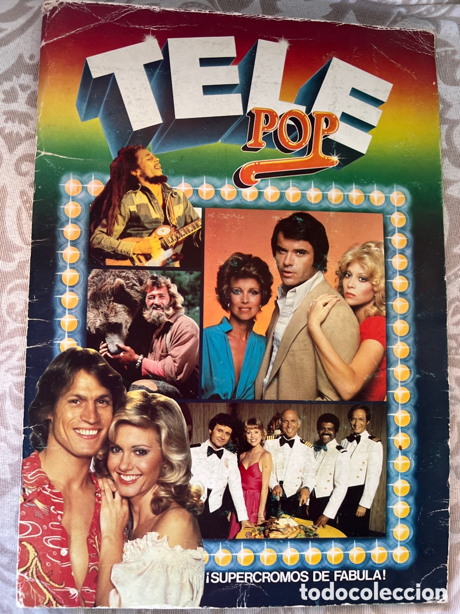 Coleccionismo &Aacute;lbumes: Album cromos Telepop ediciones Este 1980