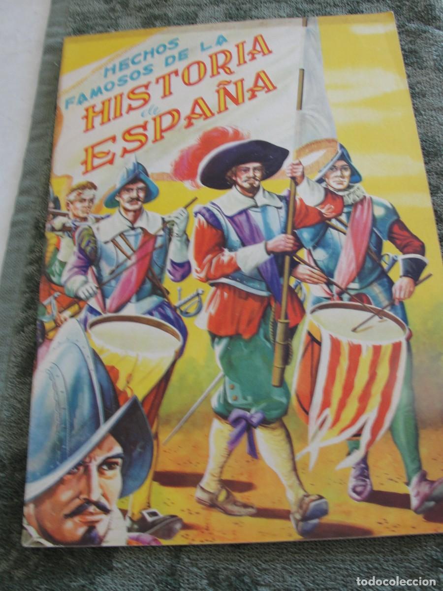 Coleccionismo &Aacute;lbumes: ALBUM VACIO HECHOS FAMOSOS DE LA HISTORIA DE ESPA&Ntilde;A - STOCK DE TIENDA IMPECABLE ESTADO EXCELENTE