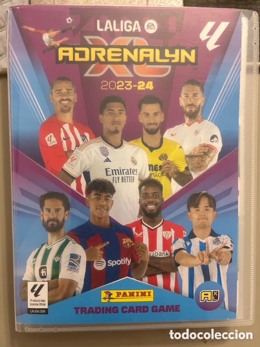Coleccionismo &Aacute;lbumes: &Aacute;lbum Adrenaline, 2023 -2024,con 550 cromos