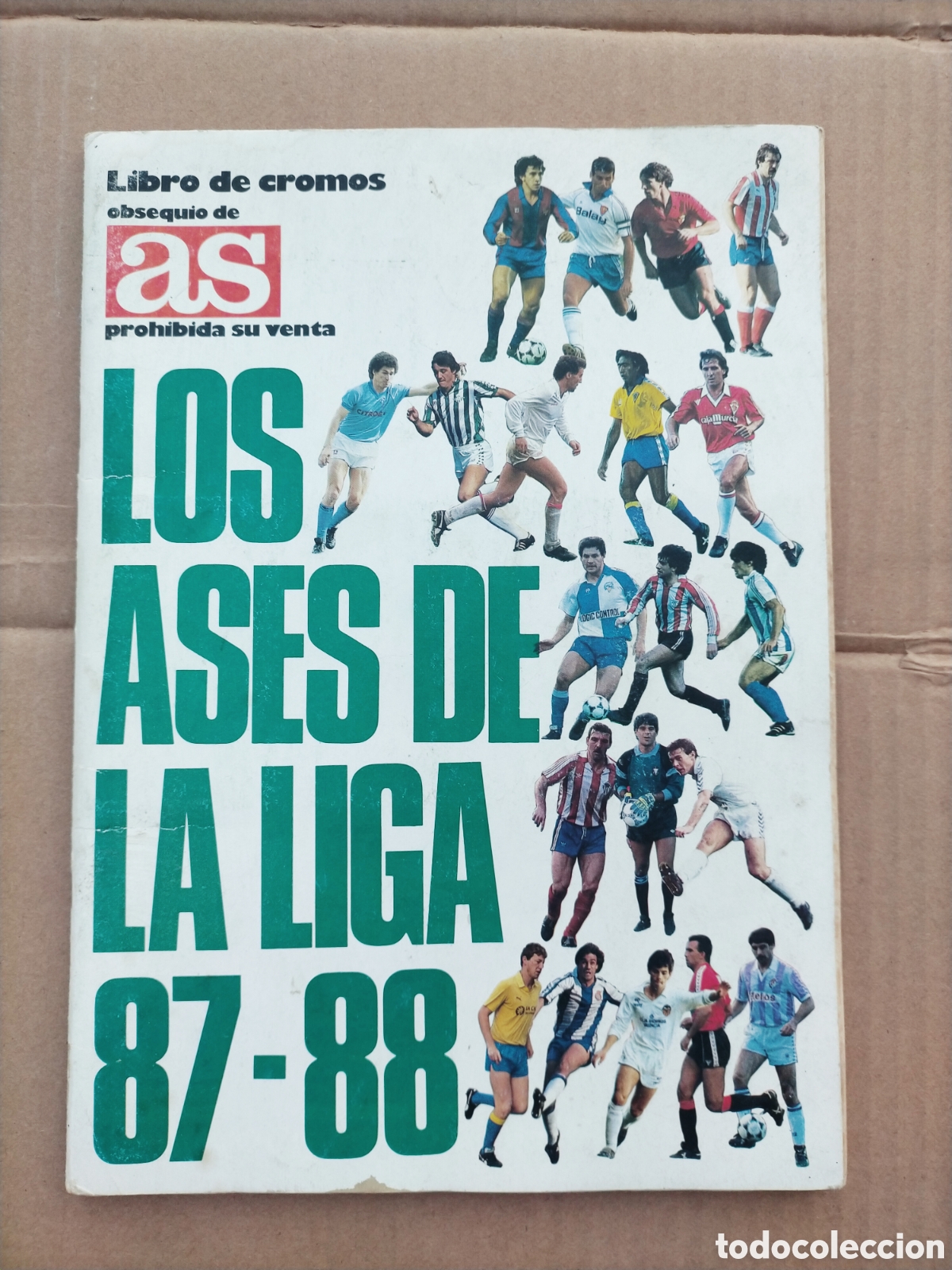 Coleccionismo &Aacute;lbumes: Album cromos de f&uacute;tbol liga 87 88