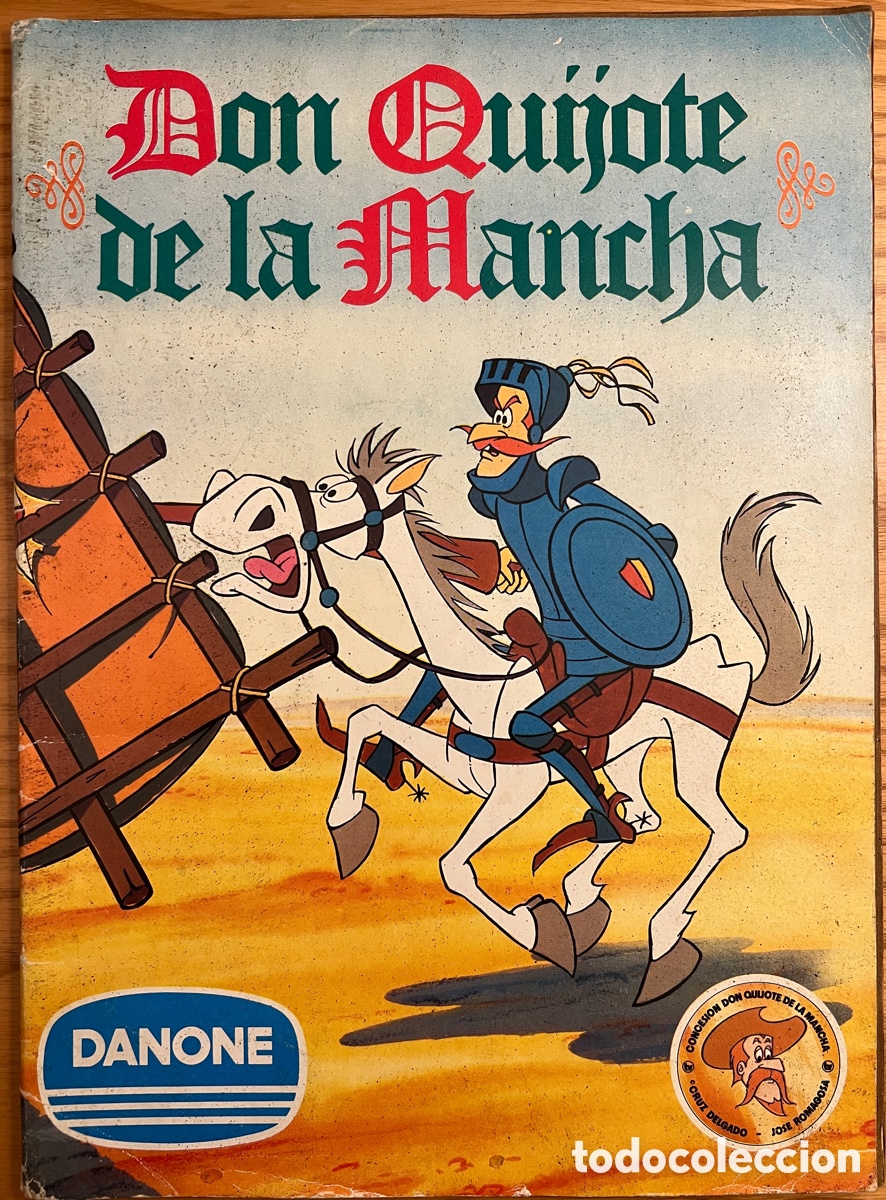 Coleccionismo &Aacute;lbumes: &Aacute;LBUM DON QUIJOTE DANONE. CASI COMPLETO