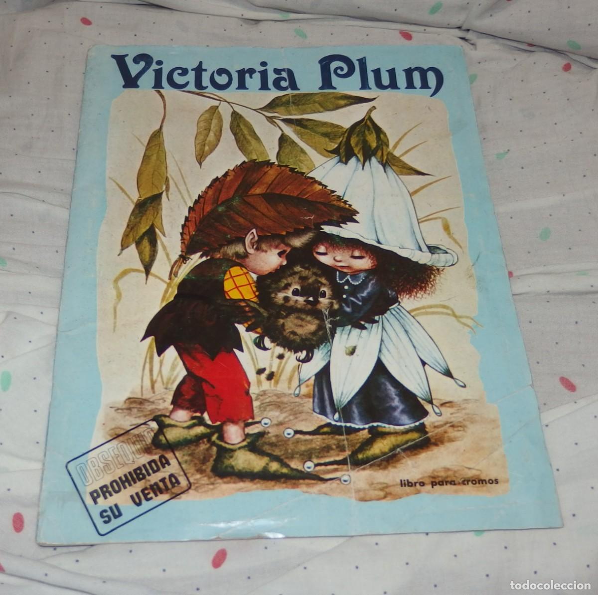 Coleccionismo &Aacute;lbumes: ALBUM DE CROMOS VICTORIA PLUM,ED.FHER,INCOMPLETO
