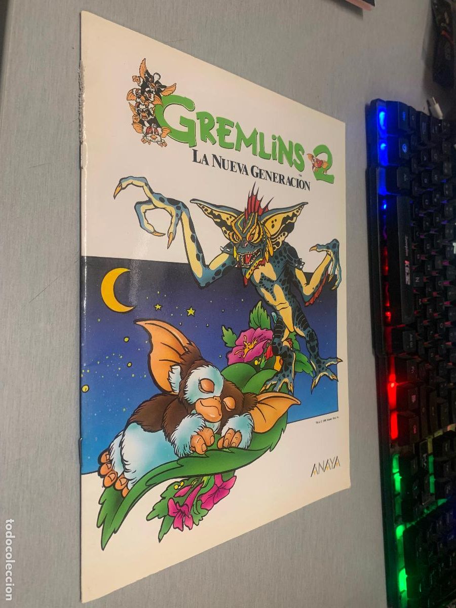 Coleccionismo &Aacute;lbumes: GREMLINS 2 LA NUEVA GENERACI&Oacute;N / &Aacute;LBUM DE CROMOS INCOMPLETO / WARNER BROS - ANAYA 1990