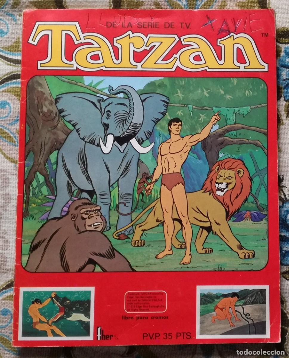 Colecionismo Cadernetas: Album Tarzan, FHER/Panrico - A falta de 1 cromo