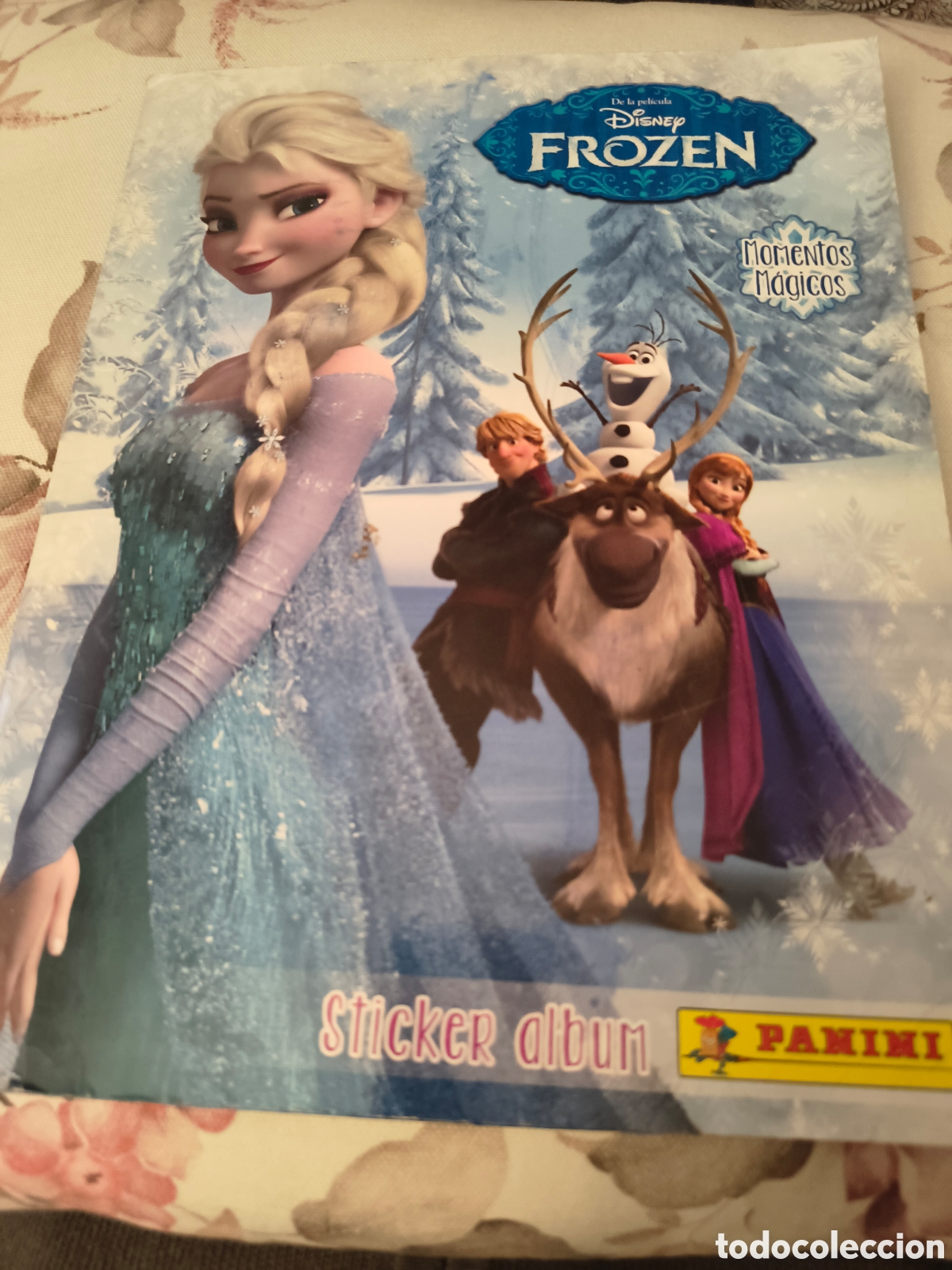 Coleccionismo &Aacute;lbumes: ALBUM FROZEN MOMENTOS MAGICOS (FALTAN 48 CROMOS)