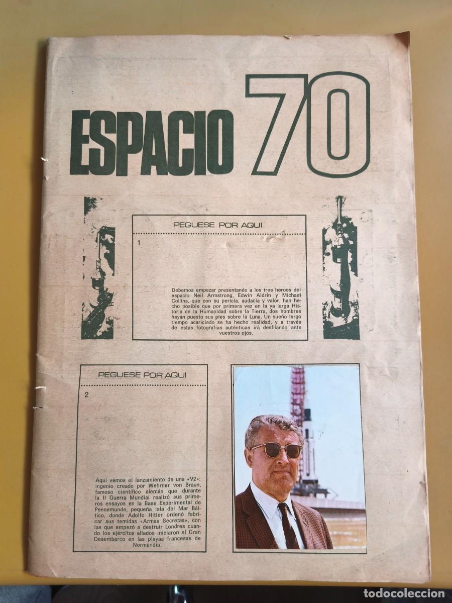 Coleccionismo &aacute;lbumes: espacio 70, la conquista de la luna - Foto 1