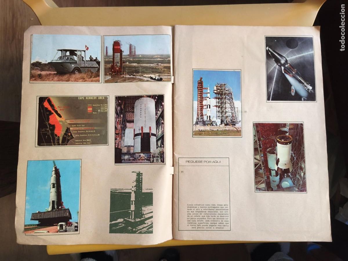 Coleccionismo &aacute;lbumes: espacio 70, la conquista de la luna - Foto 2