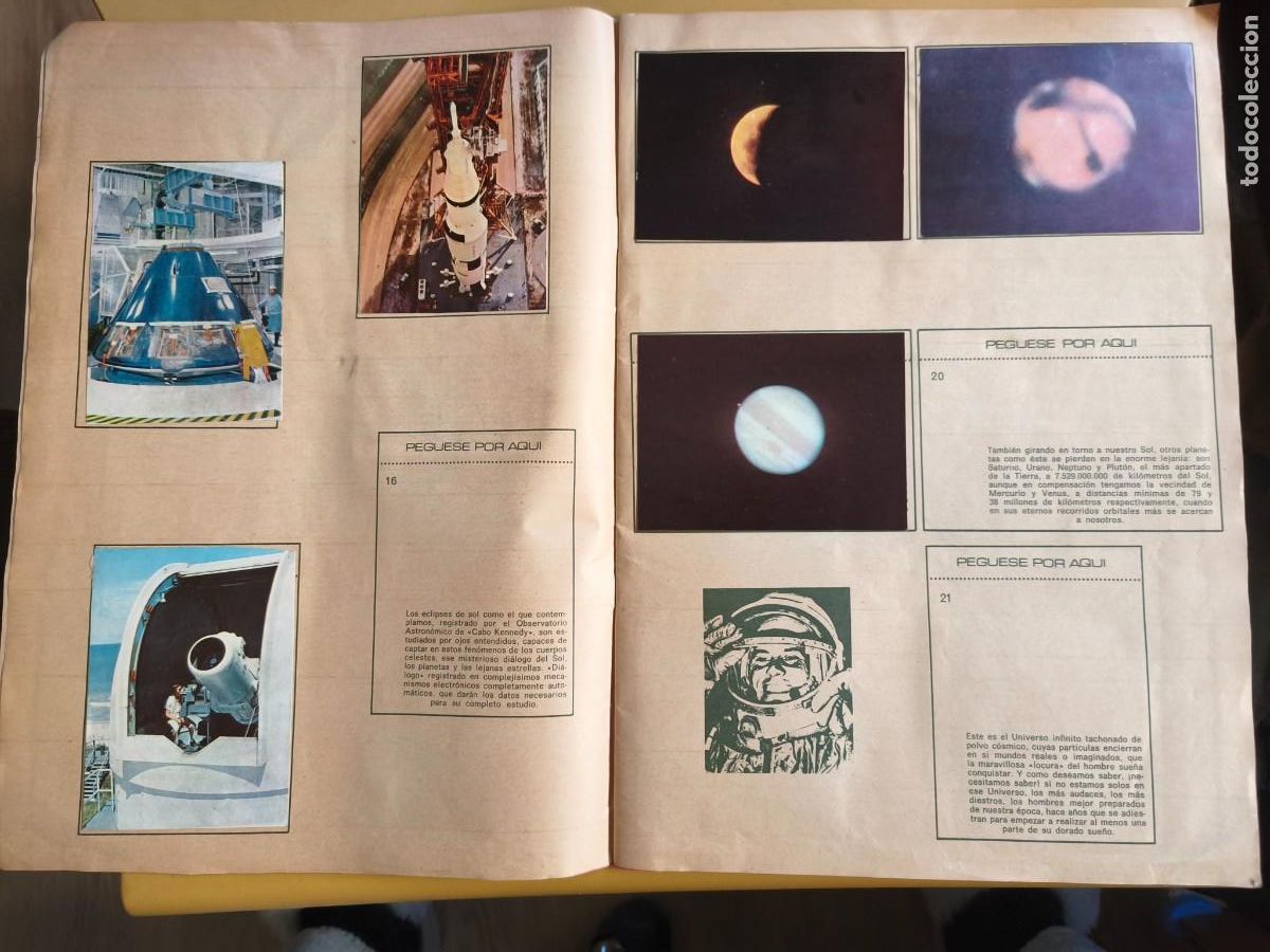 Coleccionismo &aacute;lbumes: espacio 70, la conquista de la luna - Foto 3