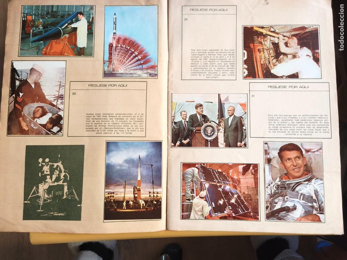 Coleccionismo &aacute;lbumes: espacio 70, la conquista de la luna - Foto 4