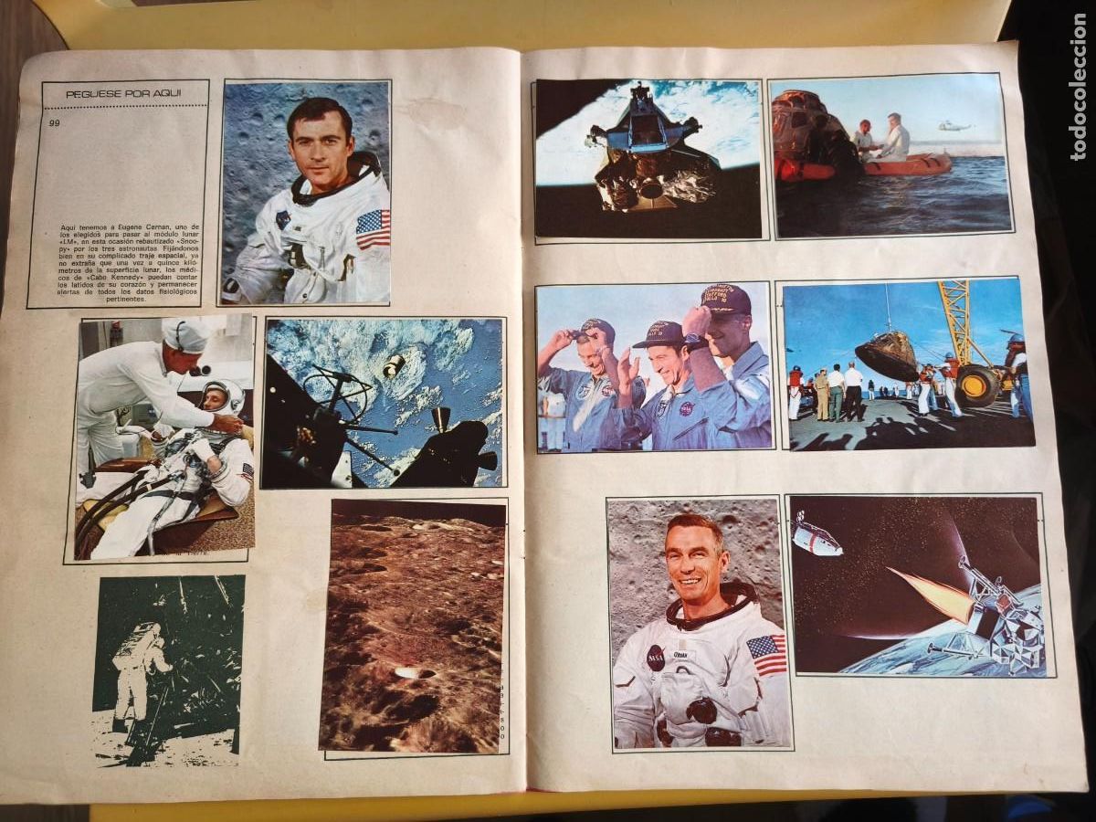 Coleccionismo &aacute;lbumes: espacio 70, la conquista de la luna - Foto 10