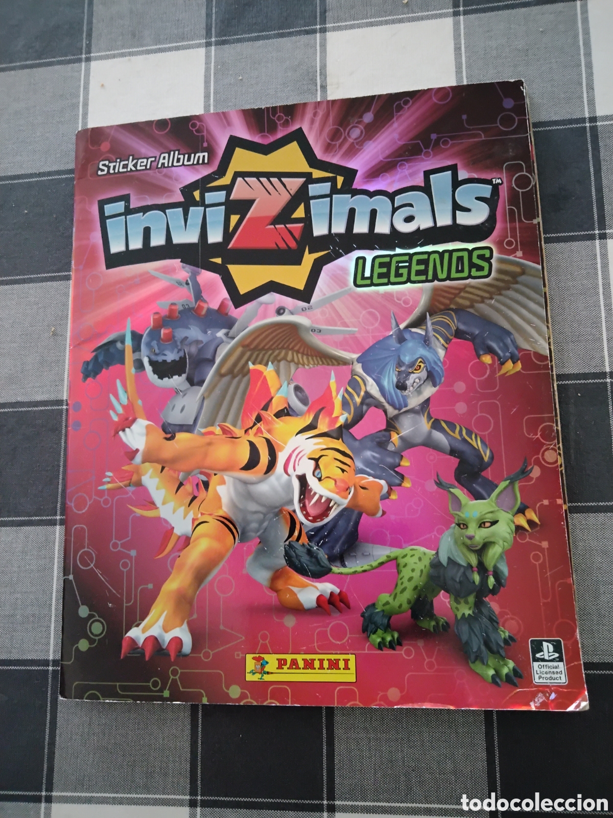 Coleccionismo &Aacute;lbumes: ALBUM INVIZIMALS LEGENDS INCOMPLETO