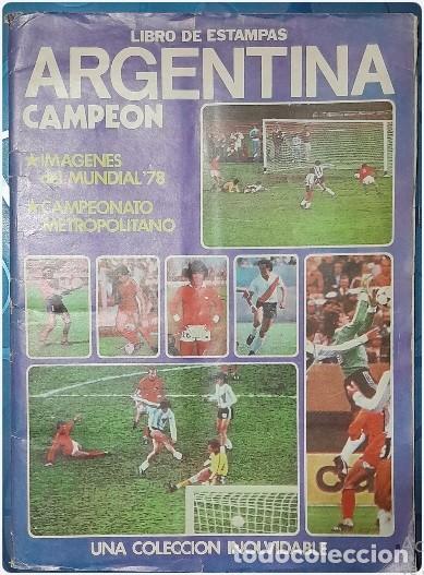 Coleccionismo &Aacute;lbumes: Album Figuritas Argentina 78
