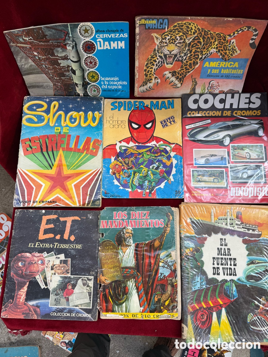 Coleccionismo &Aacute;lbumes: Gran lote,albumes de cromos antiguos incompletos!
