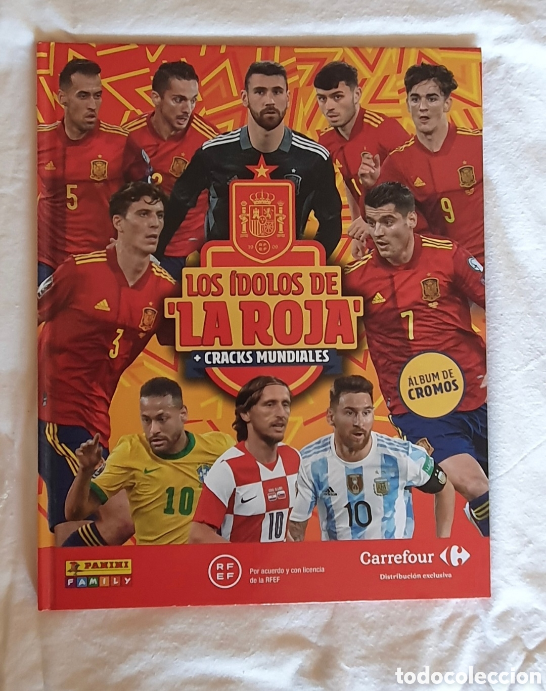 Coleccionismo &Aacute;lbumes: &Aacute;lbum Selecci&oacute;n Espa&ntilde;ola 2022 Carrefour
