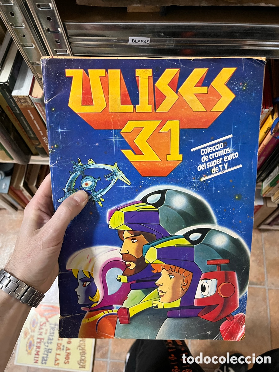 Coleccionismo &Aacute;lbumes: Blas45 &aacute;lbum de cromos Ulises 31 casi completo