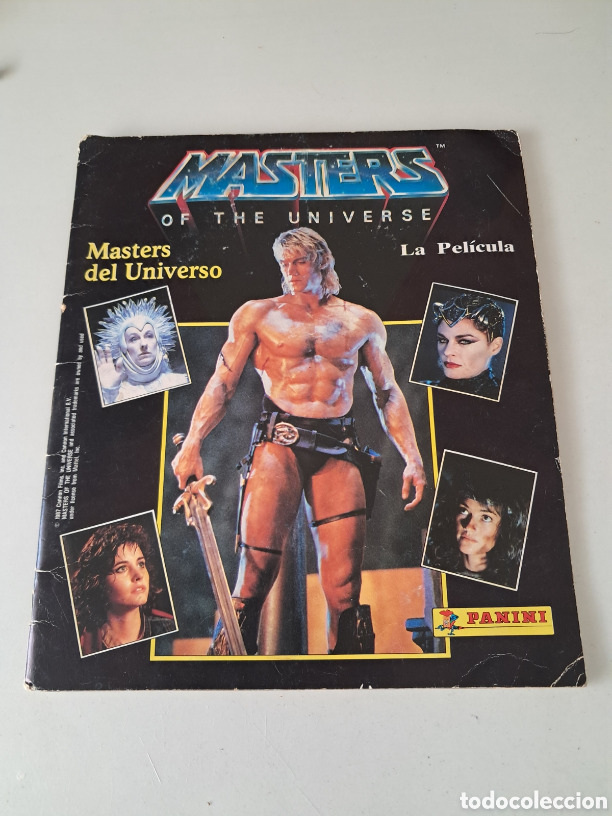 Coleccionismo &Aacute;lbumes: ALBUM, MASTERS DEL UNIVERSO, PANINI. INCOMPLETO.