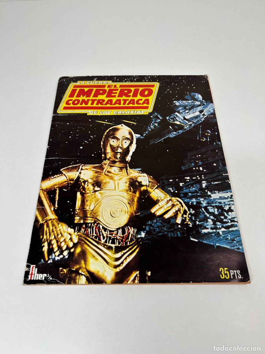 Coleccionismo &Aacute;lbumes: ALBUM CROMOS EL IMPERIO CONTRAATACA STAR WARS FHER