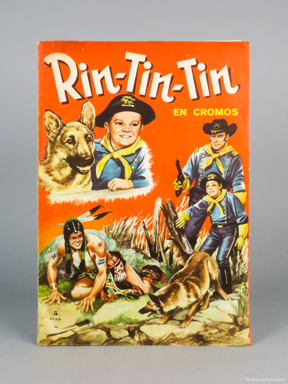 Coleccionismo &Aacute;lbumes: Rin Tin Tin Ed Fher 1962 &aacute;lbum incompleto tiene 163 cromos de 228