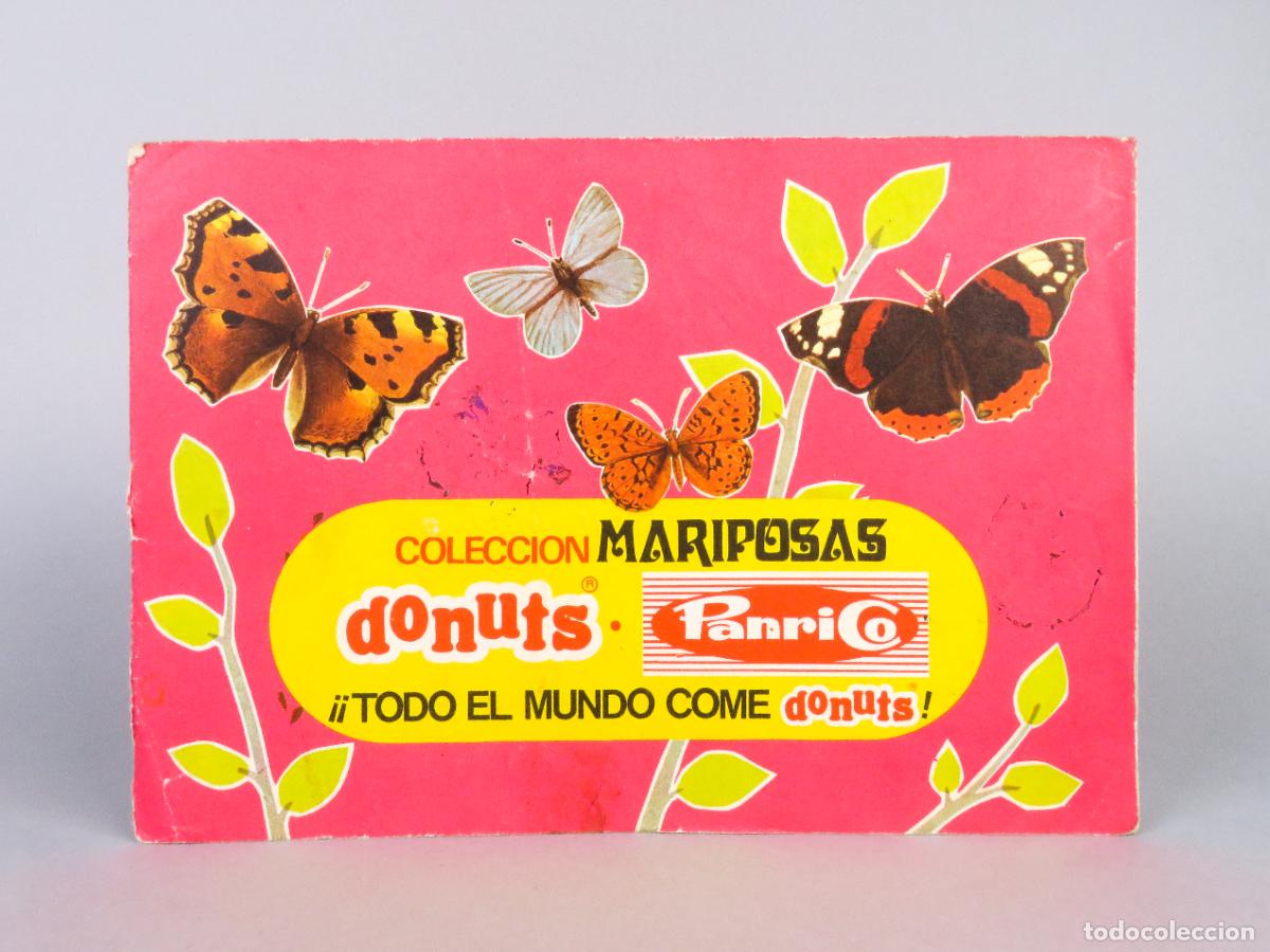 Coleccionismo &Aacute;lbumes: Mariposas Panrico 1971 &aacute;lbum incompleto cromos adhesivos faltan 2 cromos