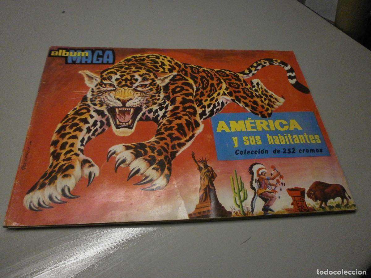 Coleccionismo &Aacute;lbumes: album maga america y sus habitantes