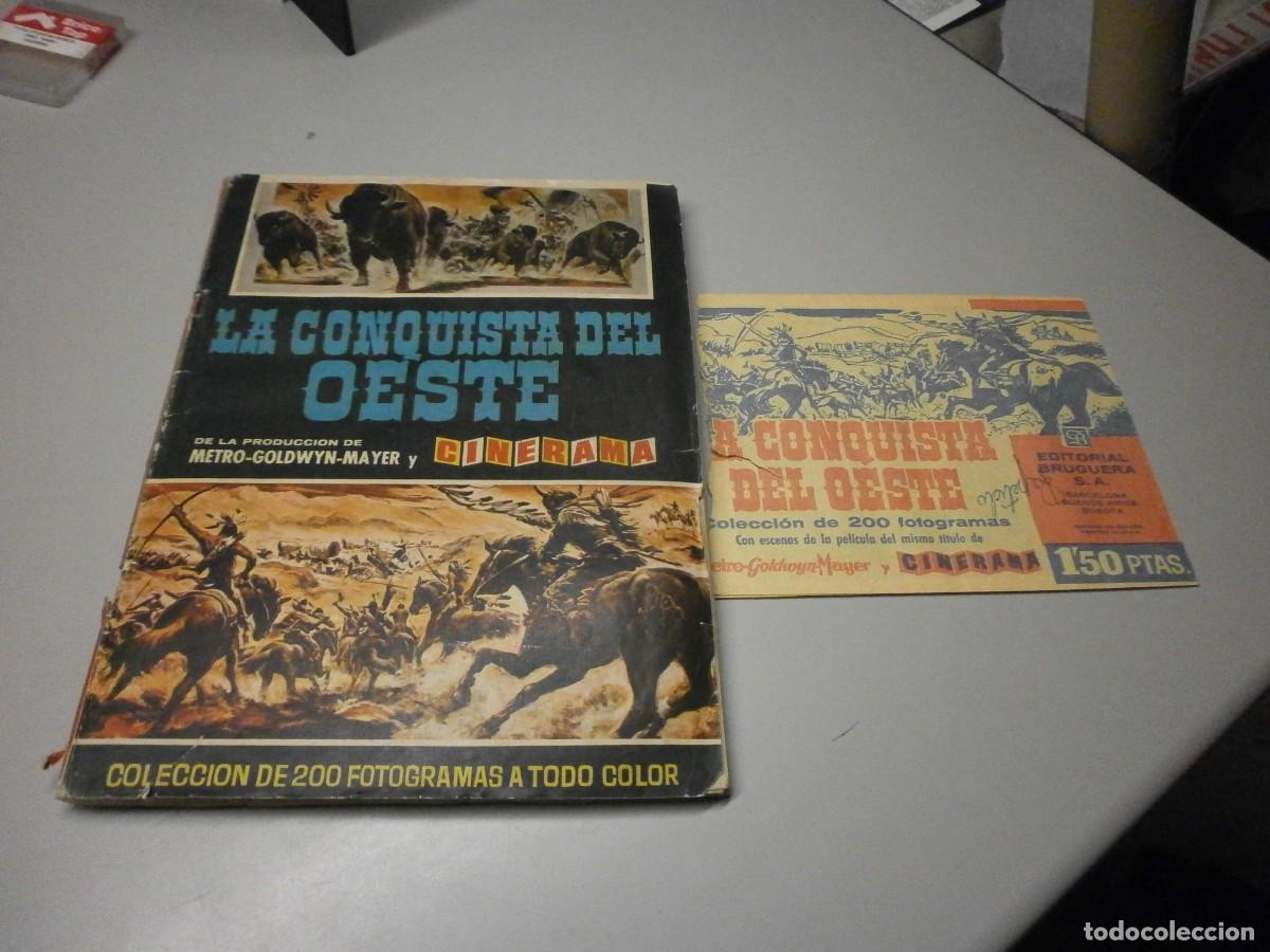 Coleccionismo &Aacute;lbumes: album la conquista del oeste editorial bruguera 1963