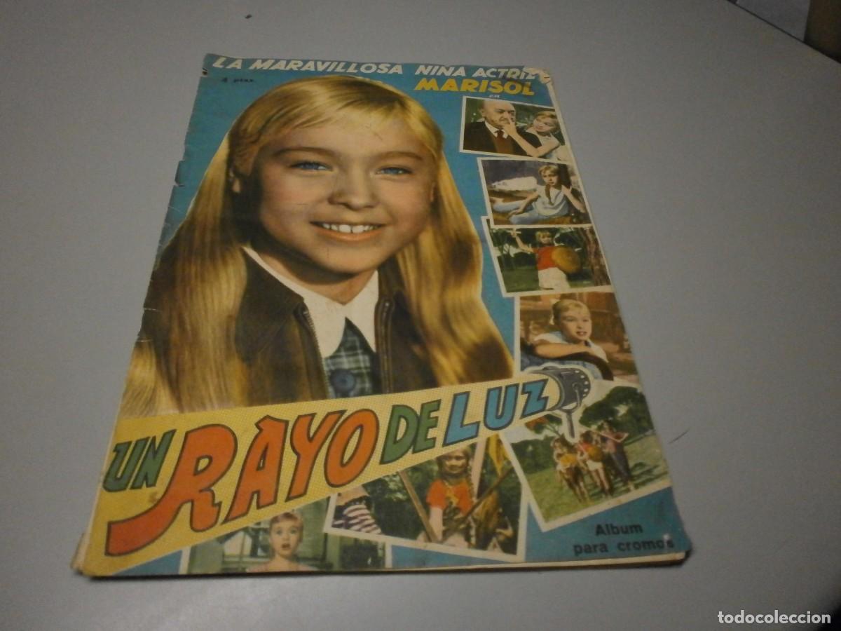 Coleccionismo &Aacute;lbumes: album marisol un rayo de luz fher a&ntilde;o 1960