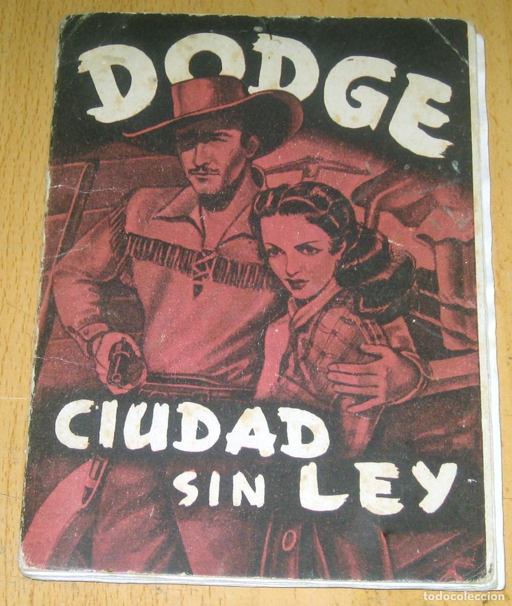 Coleccionismo &Aacute;lbumes: &Aacute;LBUM DODGE CIUDAD SIN LEY FHER BUEN ESTADO INCOMPLETO A&Ntilde;O 1949