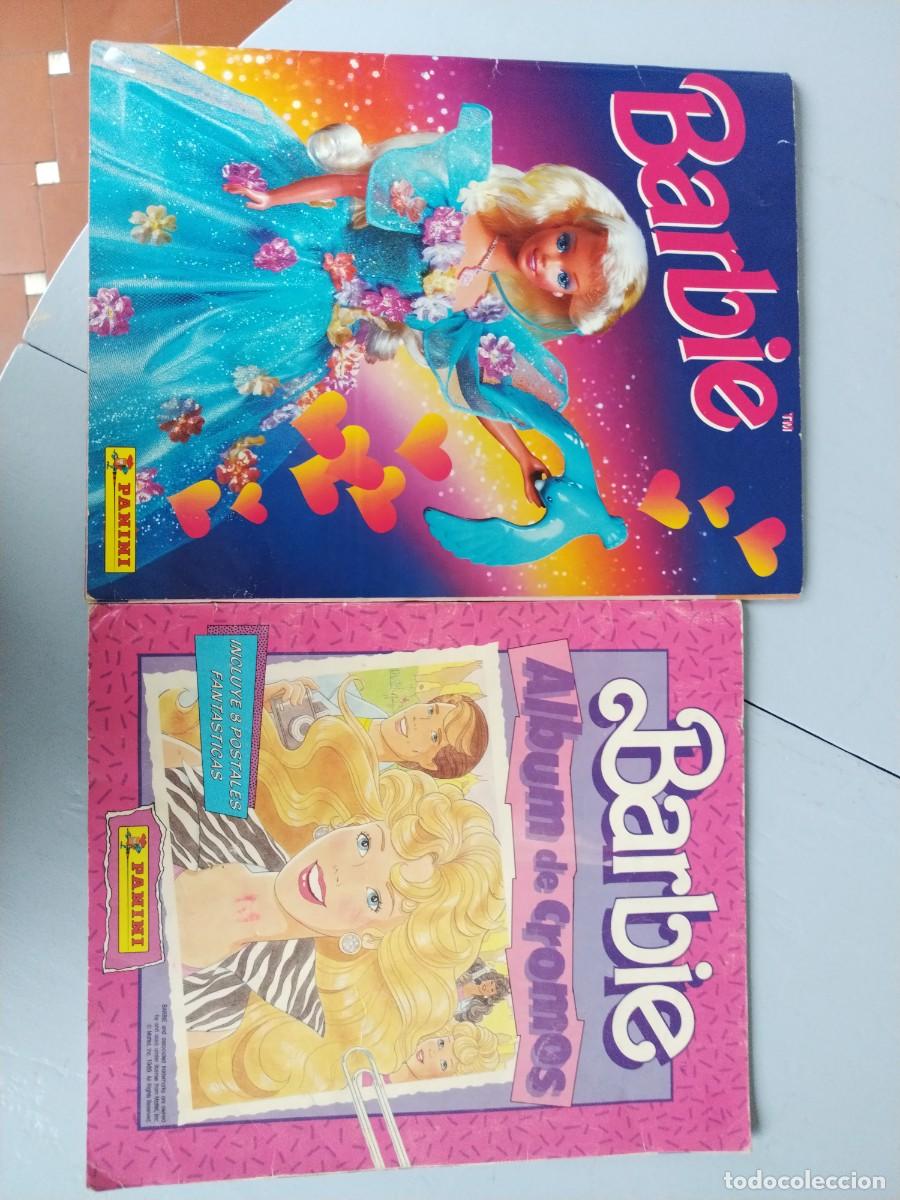 Coleccionismo &Aacute;lbumes: LOTE 2 ALBUNES BARBIE incompletos