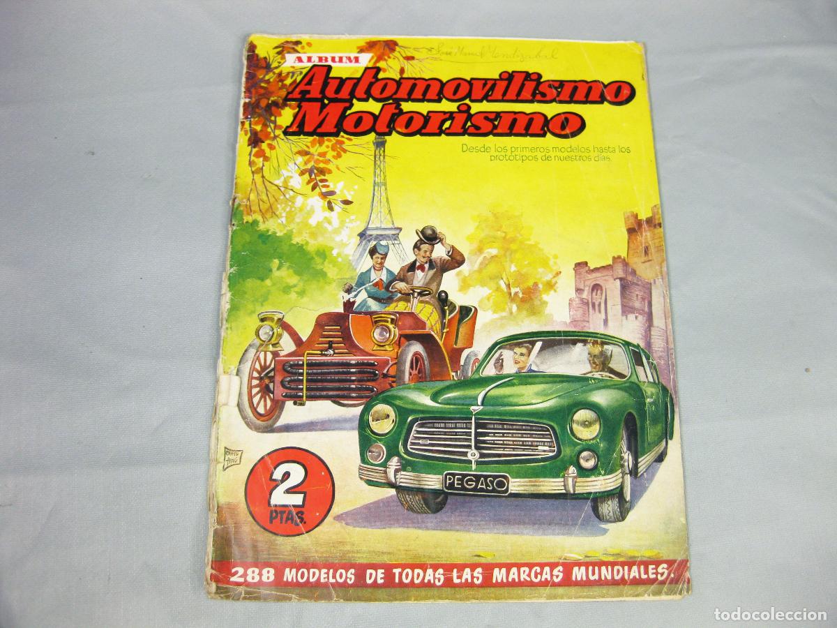 Coleccionismo &Aacute;lbumes: ALBUM DE CROMOS AUTOMOVILISMO MOTORISMO. EDITORIAL CLIPER