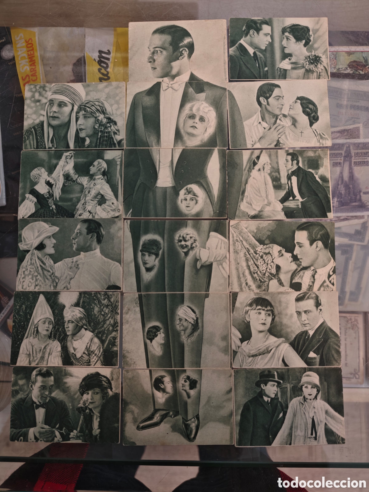 Coleccionismo &Aacute;lbumes: Lote cromos Rodolfo valentino. Falta uno.