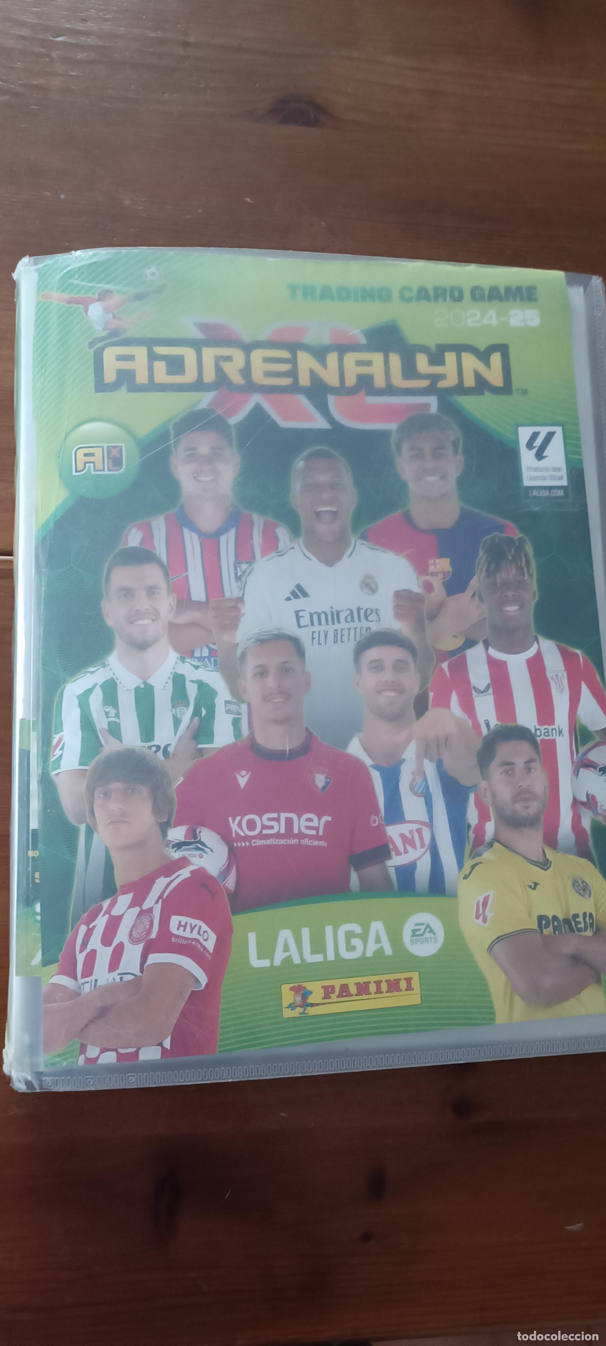 Coleccionismo &Aacute;lbumes: ALBUM ADRENALYN 2024 25 - 24 -25 - CON MUCHOS CROMOS - SOBADO VER FOTOS
