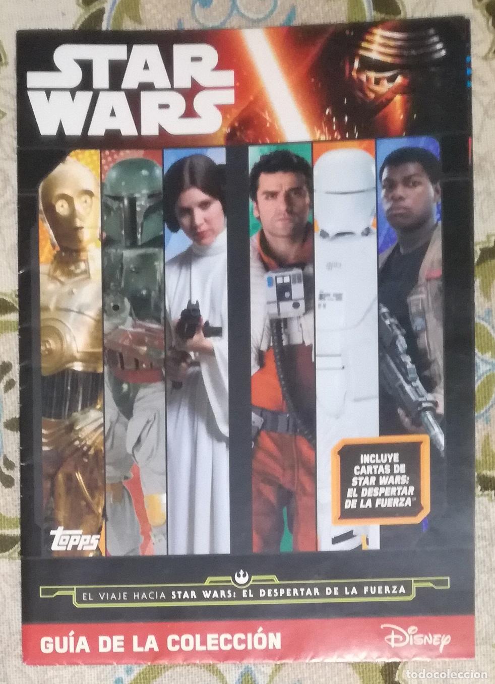 Coleccionismo &Aacute;lbumes: El viaje hacia Star Wars: El despertar de la Fuerza - Guia/Poster de la coleccion