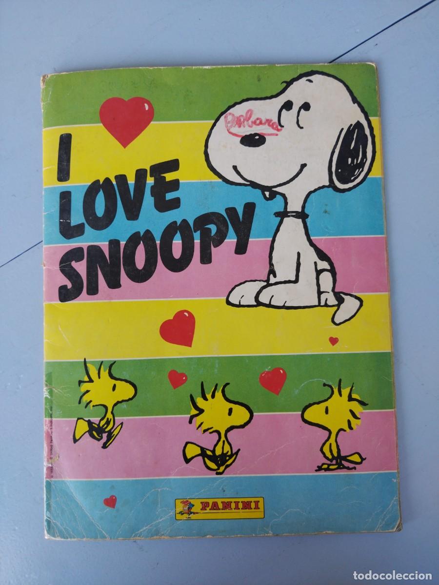 Coleccionismo &Aacute;lbumes: ALBUM I LOVE SNOOPY. Panini