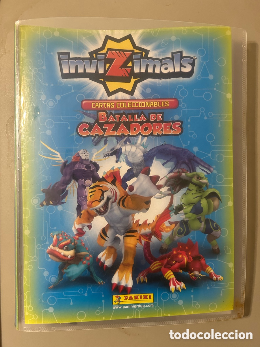 Coleccionismo &Aacute;lbumes: Invizimals Batalla de Cazadores 2016 Panini +6 ediciones limitadas