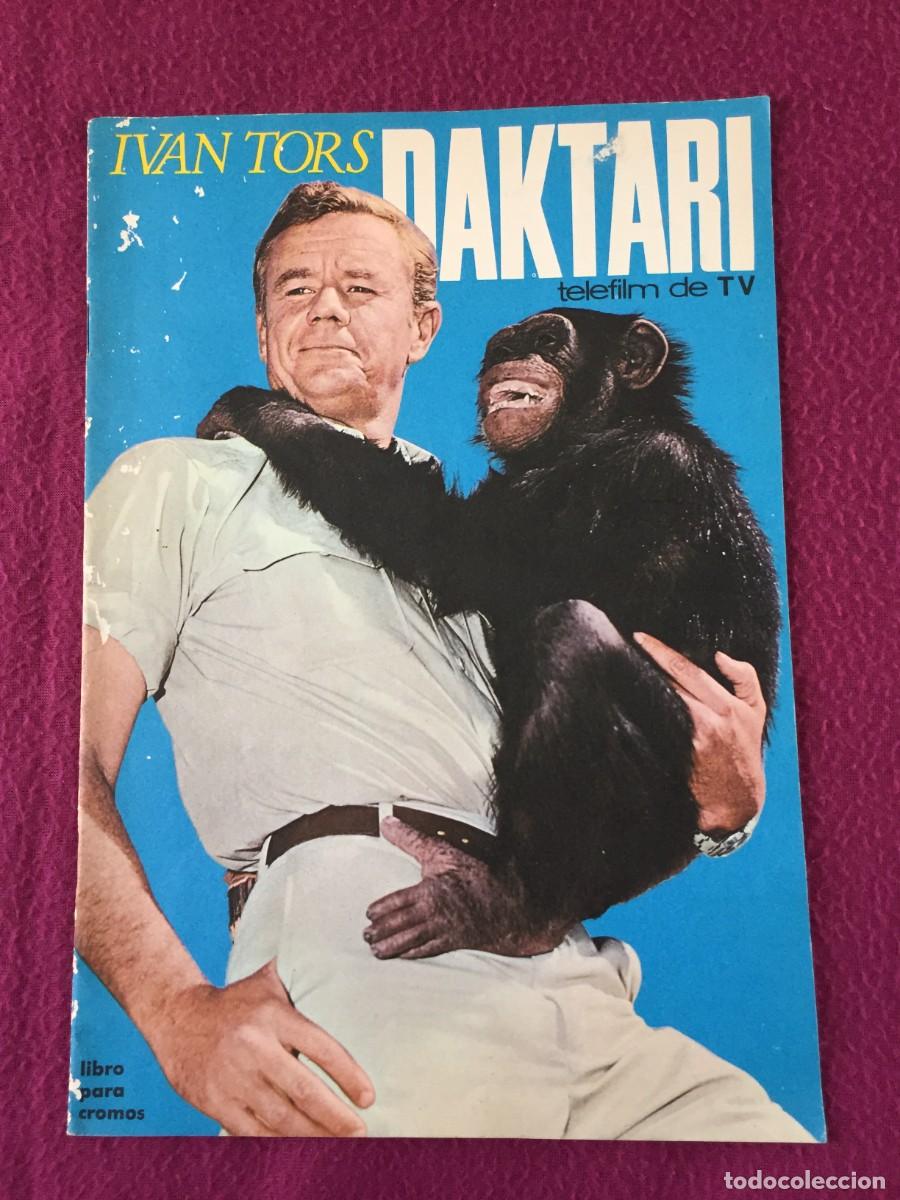 Coleccionismo &Aacute;lbumes: Album Daktari, 1968, &aacute;lbum vac&iacute;o, Fher, sin cromos pegados nunca