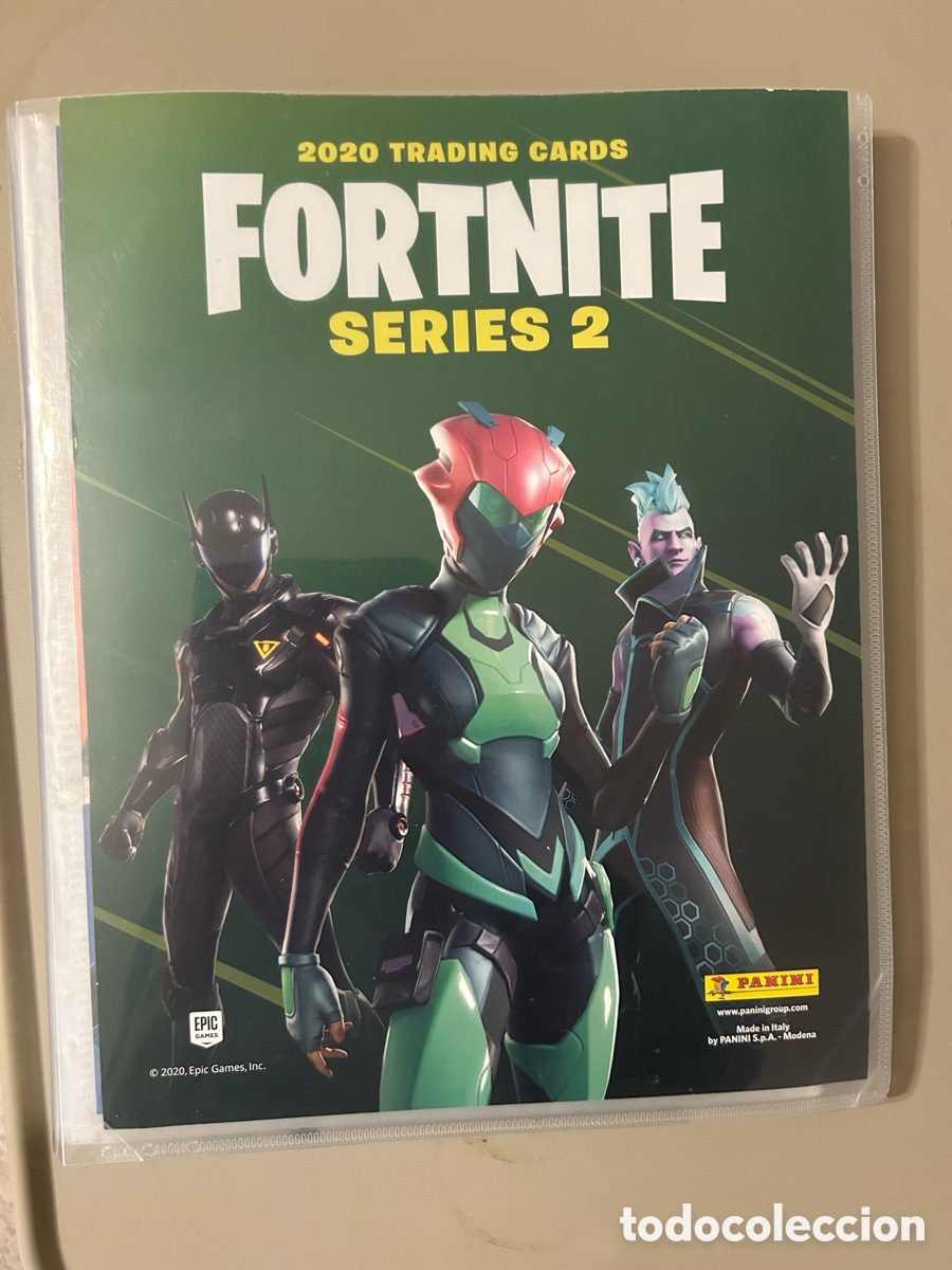 Coleccionismo &Aacute;lbumes: FORTNITE SERIES 2- &Aacute;LBUM INCOMPLETO CON 234CARTAS - PANINI